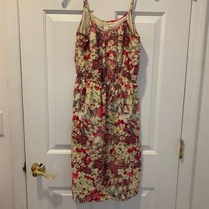Banana Republic Silk Floral Dress